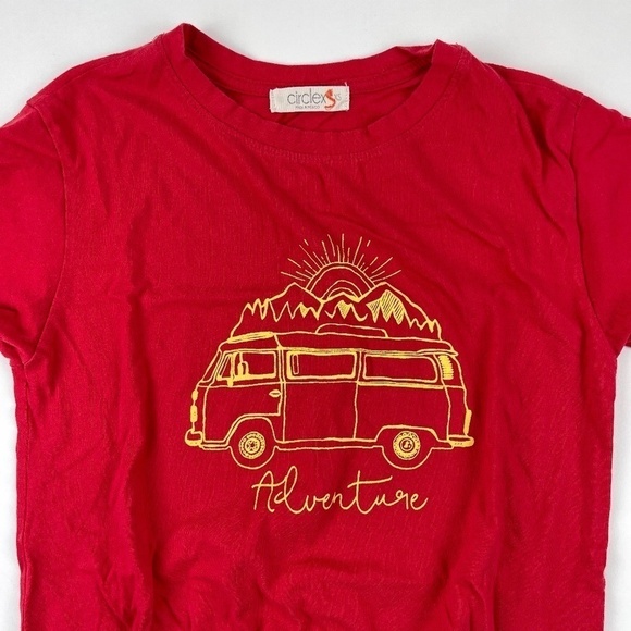 Circle X Girls Tshirt Red Elastic XS - Picture 3 of 7